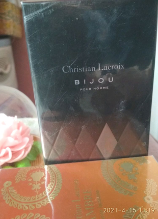 Christian lacroix bijou pour homme avon для