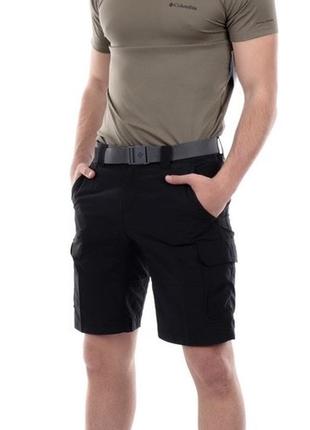 Карго шорти columbia nylon cargo shorts black2 фото