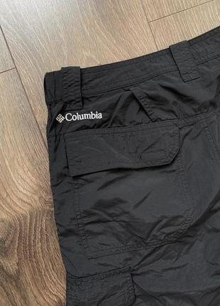 Карго шорты columbia nylon cargo shorts black7 фото