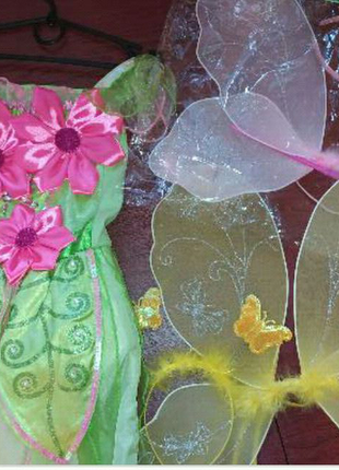 Костюм весна квіточка метелик карнавальний костюм2 фото