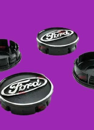 Ковпачок — заглушка диска ford рифлений 55/60 мм к-т 4 шт., ковпачок заглушка маточини