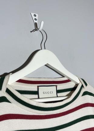 Женский свитер от бренда gucci5 фото