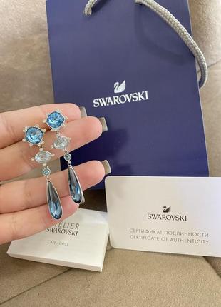 Оригінальні сережки swarovski