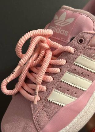 Кроссовки женские adidas campus x bad bunny pink premium6 фото