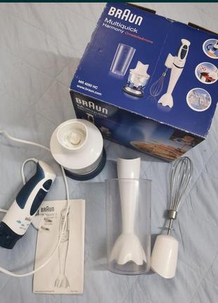 Блендер погружной измельчитель вечик multiquick 450wt braun недостаток
