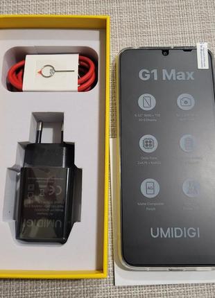 Смартфон umidigi g1 max 6/128 gb. новий. оригінал.