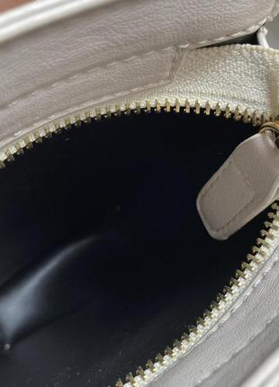 Женская мини сумочка клатч с цепочкой стеганная, маленькая сумка для девушек, модный женский кошелек-клатч8 фото