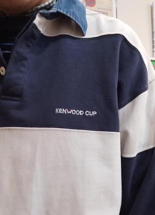 Чоловічий спортивний светр регбійка kenwood. xxl розмір..стримка зносу не має.3 фото