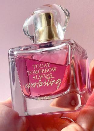 Парфумна вода avon today tomorrow always everlasting для неї, 50 мл (ейвон тудей, туморов, олвейс,ев