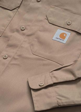 Carhartt wip master shirt. оригинал. овершот. l/xl dickies4 фото