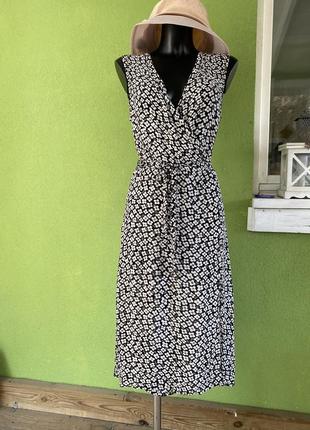 Платье миди вискоза