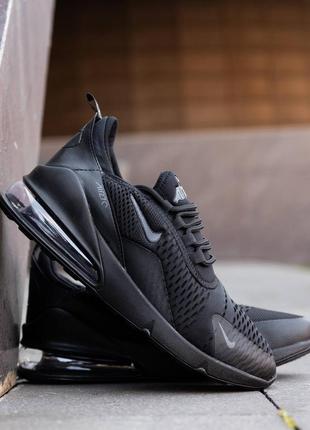 nike air max 270 triple black