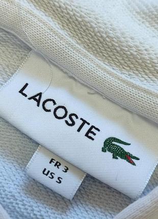 Lacoste худи с большим логотипом лакост5 фото