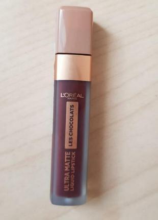 Стойкая жидкая помада l’oréal paris
infallible les chocolats 868