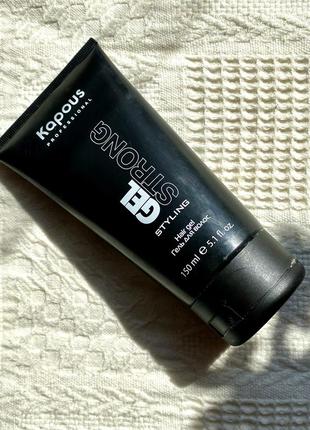 Гель для волос kapous professional styling gel strong