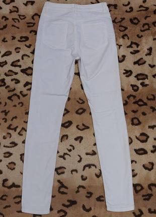 Белые джинсы скини2 фото