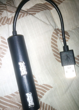 Новый  hub usb  1 на 4  поддержка 1тв нdd  походит для тюнеров..