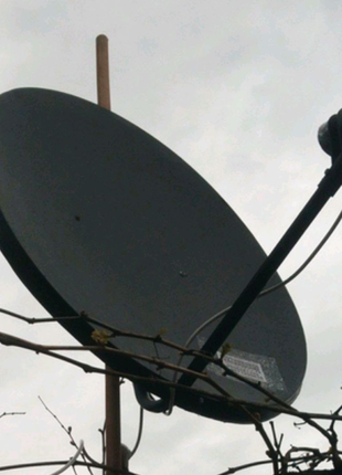 Нова супутникова антенна 55 каналов украины цена с установкой дос