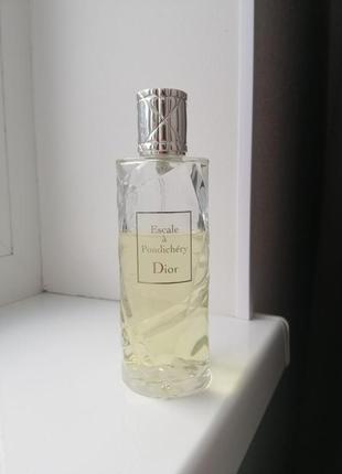 Christian dior escale a pondichery