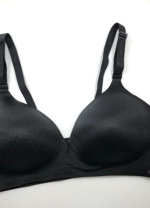 Бюстгальтер calvin klein perfectly fit wirefree lounge bra xl4 фото