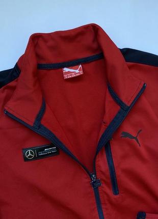 Спортивная кофта puma mercedes amg