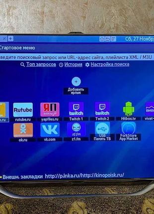 Телевізор samsung ue55es8007, smart tv, wi-fi, 3d, fhd, 800 гц6 фото