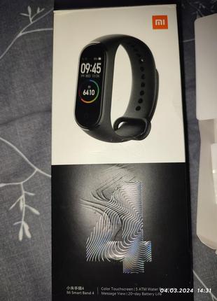 Фитнес-браслет xiaomi mi smart band 4 black3 фото