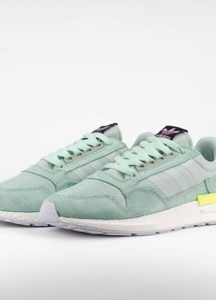 Adidas originals zx 500rm mint1 фото