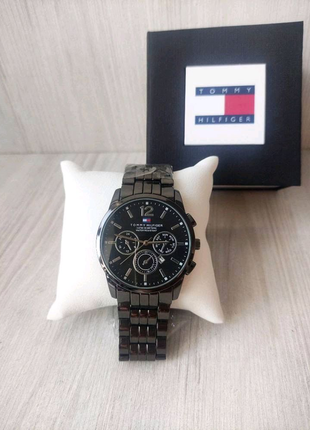 Мужские часы  tommy hilfiger black