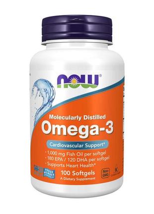 Now omega-3 100 капс.