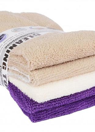 Набор салфеток из микрофибры cleaning towel, 5 шт