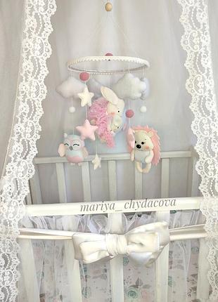 Мрбіль для дівчинки. мобіль у ліжечко.