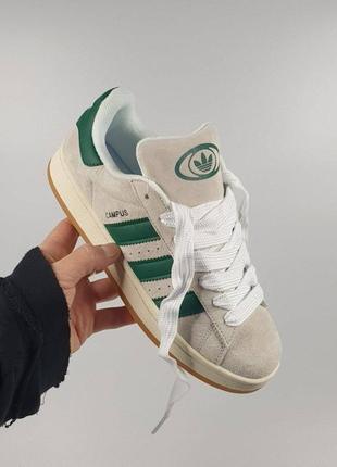 👟adidas campus 00s •light grey green•