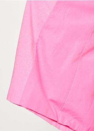 Новый пиджак stradivarius жакет лен вискоза пиджак блейзер розовый2 фото