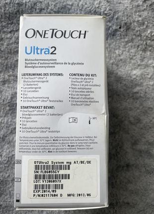 Глюкометр ван тач onetouch ultra2 для диабетиков5 фото