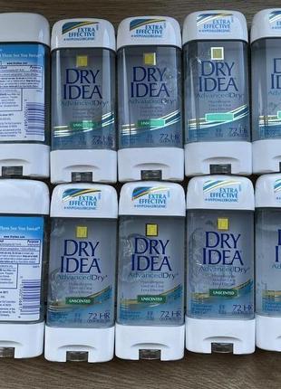 Дезодорант-антиперспирант гелевый dry idea unscented advanced dry2 фото