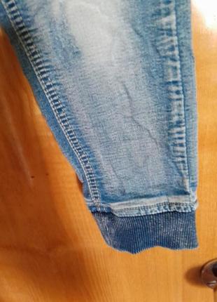 Новые джинсовые брюки, для возраста 7-8роков, на рост 122-128см,small gang"4 фото