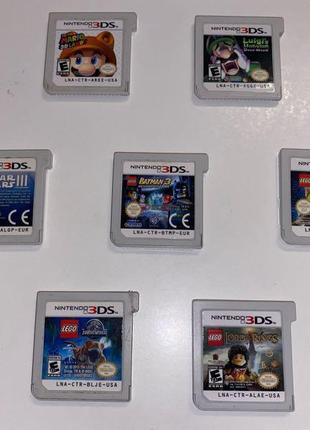 Nintendo 3ds games boy advance: mario, luigi, lego