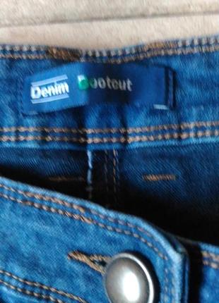 Джинсы denim bootcut размер 14 лето, не холодная осень5 фото