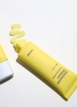 Освітлювальний (вітамінний) крем від пігментації trimay niacinamide melazero vita blanc cream, 50 мл1 фото