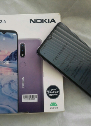 Продаю телефон nokia 2.4 в идеальном состоянии