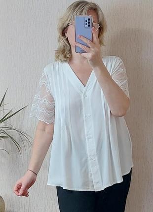 Блуза молочная