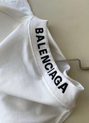 Белая футболка balenciaga4 фото