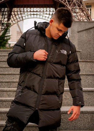 Пуховик подовжений tnf the north face