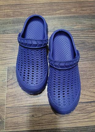 Кроксы подростковые. р. 38 (25 см)