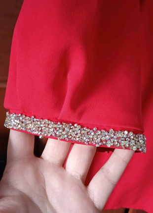 Плаття червоно кольору 50-52р.3 фото