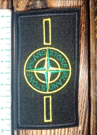 Аксесуари stone island патч 92х45мм вишитий. знижка!4 фото