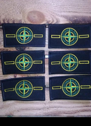 Аксесуари stone island патч 92х45мм вишитий. знижка!5 фото