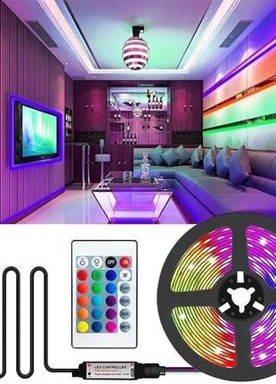 Стрічка світлодіодна hoco dl30 rgb usb-лампа світильник нічник1 фото