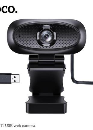 Вебкамера hoco di11 2k web camera пк ноутбук телевізор стрим...